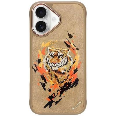 Nimmy Tiger MagSafe case for iPhone 16 - brown