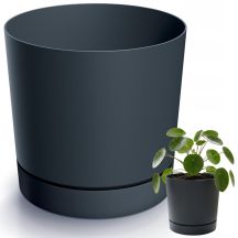 TUBO P ANTHRACITE FLOWER POT 20CM