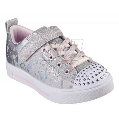 2. Skechers Led Heather Charms Jr 314787L GYSL shoes