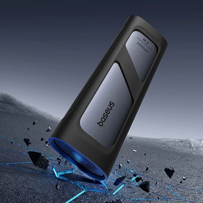 10. Baseus FlyJoy M.2 NVMe 10Gb/s SSD Caddy - Gray