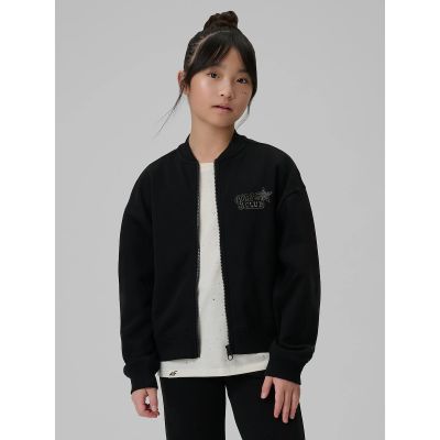 2. Girls' loose sweatshirt without hood 4F 4FJRSS26TSWSF2626-20S