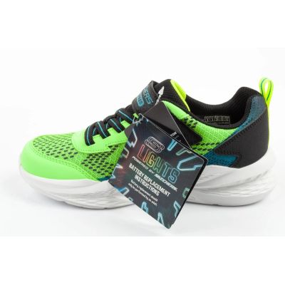 3. Skechers Meteor-Lights LED Children's Sports Shoes for Boys with Velcro