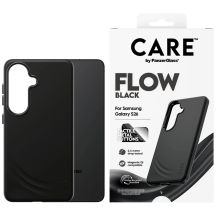 CARE by PanzerGlass Flow Black QI Case for Samsung Galaxy S26 - Black