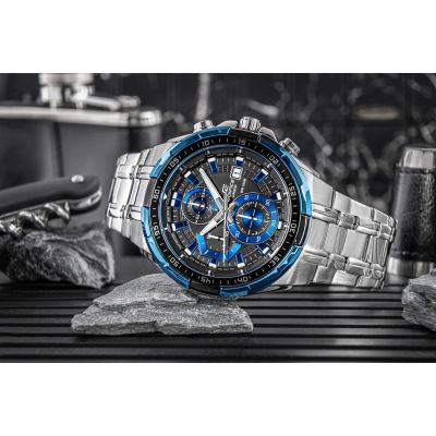 3. Men's Watch CASIO EDIFICE EFR-539D-1A2VUEF + BOX