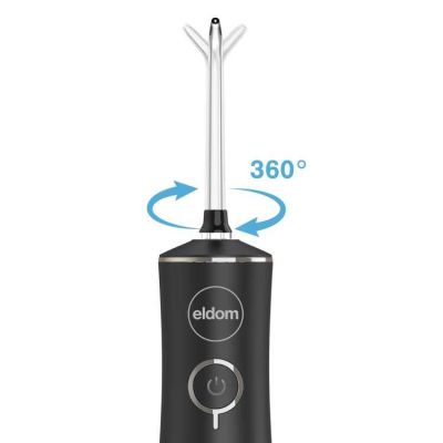 3. ELDOM IRRIGATOR RY200C 230 ML CORDLESS, WORKING TIME 60 MIN. CHARGING TIME APPROX. 6 HOURS, TRAVEL CASE, USB CABLE, IPX7 BLACK