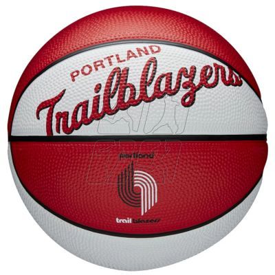 2. Wilson Team Retro Portland Trail Blazers Mini Ball WTB3200XBPOR