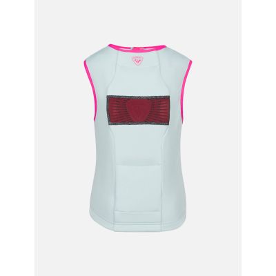 4. ROSSIGNOL FLEXVENT VEST KIDS AQUA blue children's ski protector