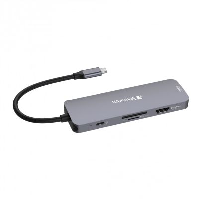 4. Verbatim CMH-08 USB Type-C 5000 Mbit/s Silver