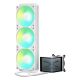 3. TRYX PANORAMA SE ARGB 360 Complete Water Cooling, 3D AMOLED Display - 360mm, White