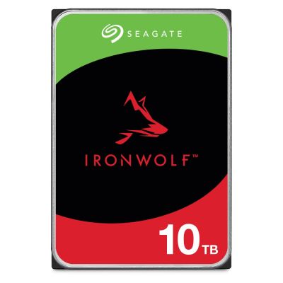 Seagate IronWolf ST10000VN000 HDD (10 TB ; 3.5"; 256 MB ; 7200 rpm)
