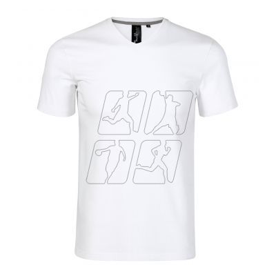 2. Malfini Action V-neck T-shirt M MLI-70000 white