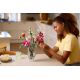 19. LEGO ICONS 10342 Botanicals - Beautiful Bouquet of Pink Flowers