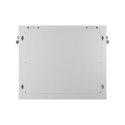 12. Lanberg 19" 9U 600X450 gray wall-mounted rack cabinet with perforated doors (flat pack)