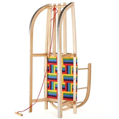 5. Sled with a fabric seat and backrest GreenBlue GB138