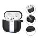 2. Tech-Protect Silicone Hook Case for AirPods 4 - Black