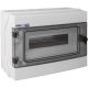 Hermetic modular distribution board (500V AC, 1000V DC) 1x12 surface-mounted (N+PE) IP65 RH-12
