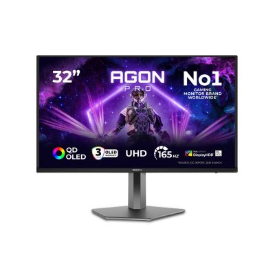 22. AOC AG326UD 32" 165Hz OLED Display, 3840x2160, 250cd/m2, 2 HDMI