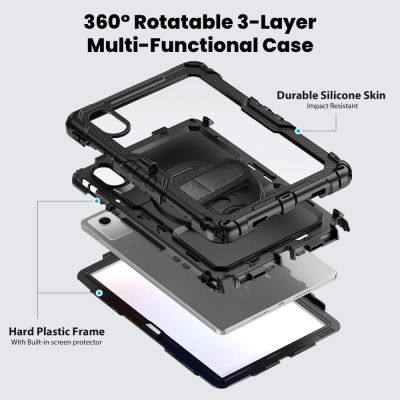 5. Tech-Protect Solid Case for Lenovo Idea Tab 11.0 TB-336 - Black