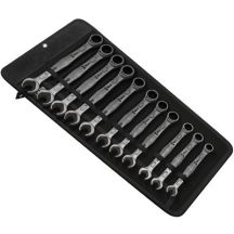 WERA ratchet open-end wrench, set of 11
