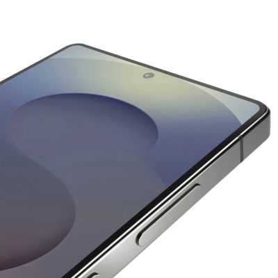 7. Puro Frame Tempered Glass with Black Frame for Samsung Galaxy S25 Ultra