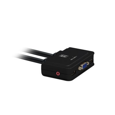 2. LevelOne KVM-0223 KVM Switch Black