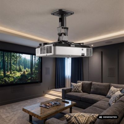6. MACLEAN CEILING HANGER FOR PROJECTOR, STEEL, 180~310MM, UP TO 15 KG MC-208 B