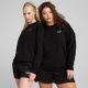 3. Puma Women's ESS Small No. 11 Logo Relaxed Crew Sweatshirt Black 684975 01