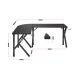 12. Huzaro Hero 6.3 Black Gaming Desk