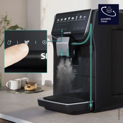 7. Siemens EQ500 iAroma TP553E07 15bar espresso machine | Piano black