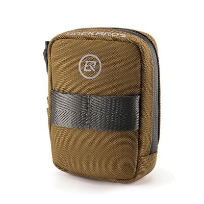 2. Rockbros bicycle saddle bag brown 0.35l