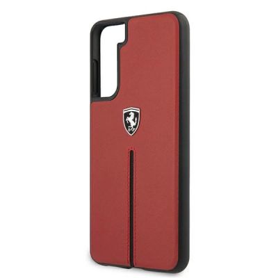 6. Ferrari FEOSIHCS21SRE S21 G991 red/red hardcase Off Track Leather Nylon Stripe