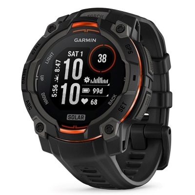GARMIN Instinct 3 45mm SOLAR Black smartwatch