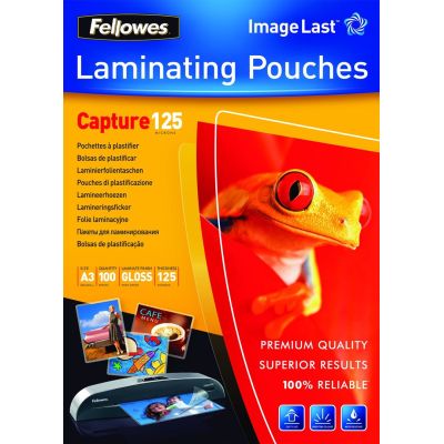 ImageLast A3 125 Laminating Pouches, 100 pcs, 5307506 FELLOWES