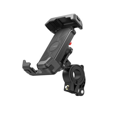Joyroom JR-ZS428 shockproof handlebar holder for motorcycle, bike, scooter - black