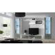 7. TV cabinet SOHO 180 white/grey gloss