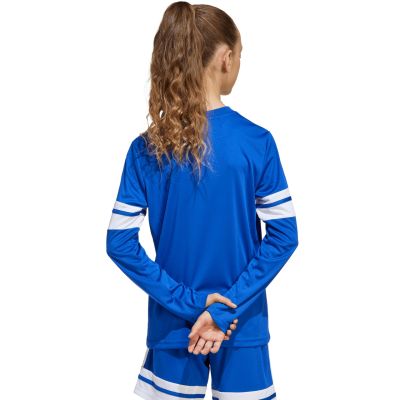 15. adidas Squadra 25 Long Sleeve Kids T-Shirt Blue JJ0046