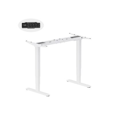 2. Equip 650814 Standing Desk Frame Electric Current 2 x Legs White