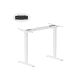 2. Equip 650814 Standing Desk Frame Electric Current 2 x Legs White