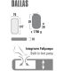 10. High Peak Dallas mattress 197x70x10 41032
