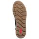 12. Women's leather ankle boots, insulated, brown, Rieker Z0022-25