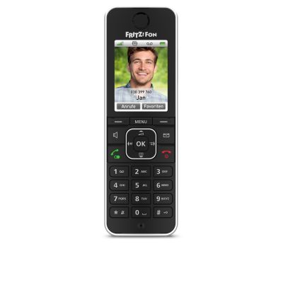 4. FRITZ!Fon C6 DECT Phone Caller Name and Identification Black