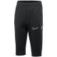 Nike Dri-FIT Academy 25 3/4 Kids' Trousers Black FZ9800 010