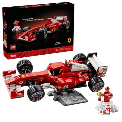 18. LEGO Icons 11375 – Ferrari F2004 and Michael Schumacher
