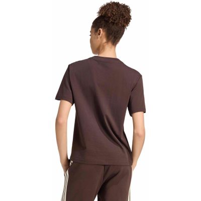 3. adidas Essentials Small Logo Women's T-Shirt Brown KX0795