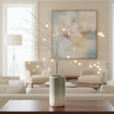 10. DECORATIVE SPRING 117CM SILVER