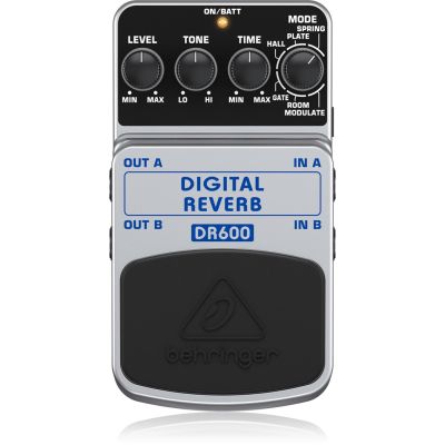 Behringer DR600 Effects Pedal Expression Pedal Black, Silver