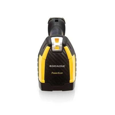 4. Datalogic PM9600-SR433RBK10 Barcode Reader Handheld 1D/2D Laser Barcode Reader Black, Yellow