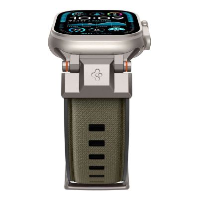 8. Spigen DuraPro Armor Strap for Apple Watch 44 / 45 / 46 / 49 mm - Green