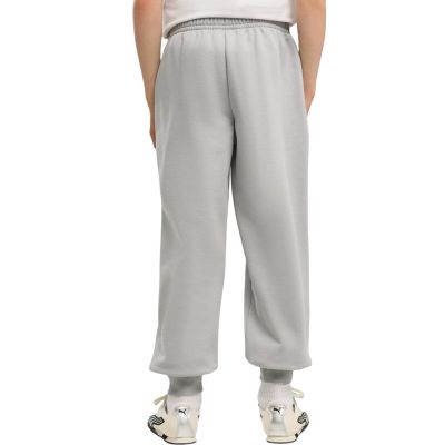 4. Puma ESS Logo Lab Relaxed Kids’ Trousers Grey 694675 63