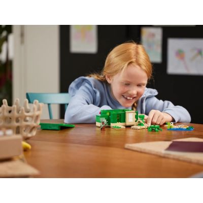 9. LEGO Minecraft 21254 Turtle Beach House